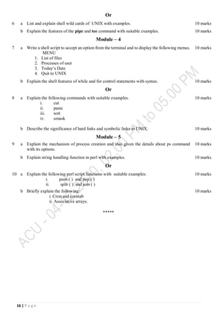 3rd Semester Computer Science and Engineering (ACU) Question papers | PDF