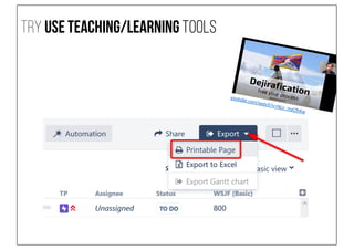 Try USE TEACHING/LEARNiNG TOOLS
youtube.com/watch?v=NLn_mzCfhKw
 