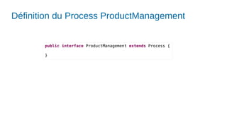 Implémentation efficace et durable de processus métiers complexes