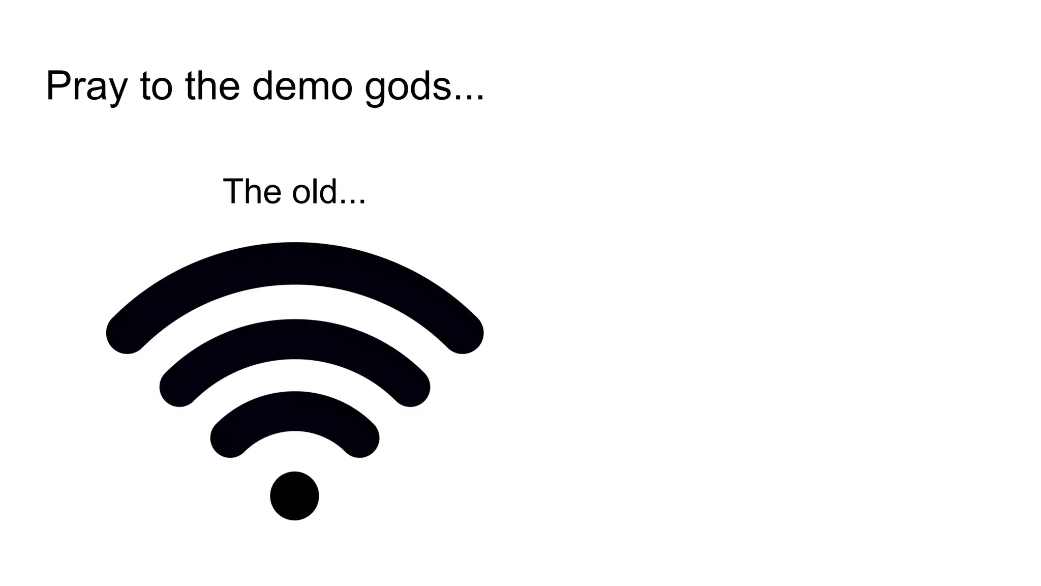 Pray to the demo gods...
The old...
 