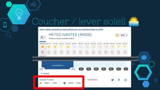 Coucher / lever soleil 🌅
 