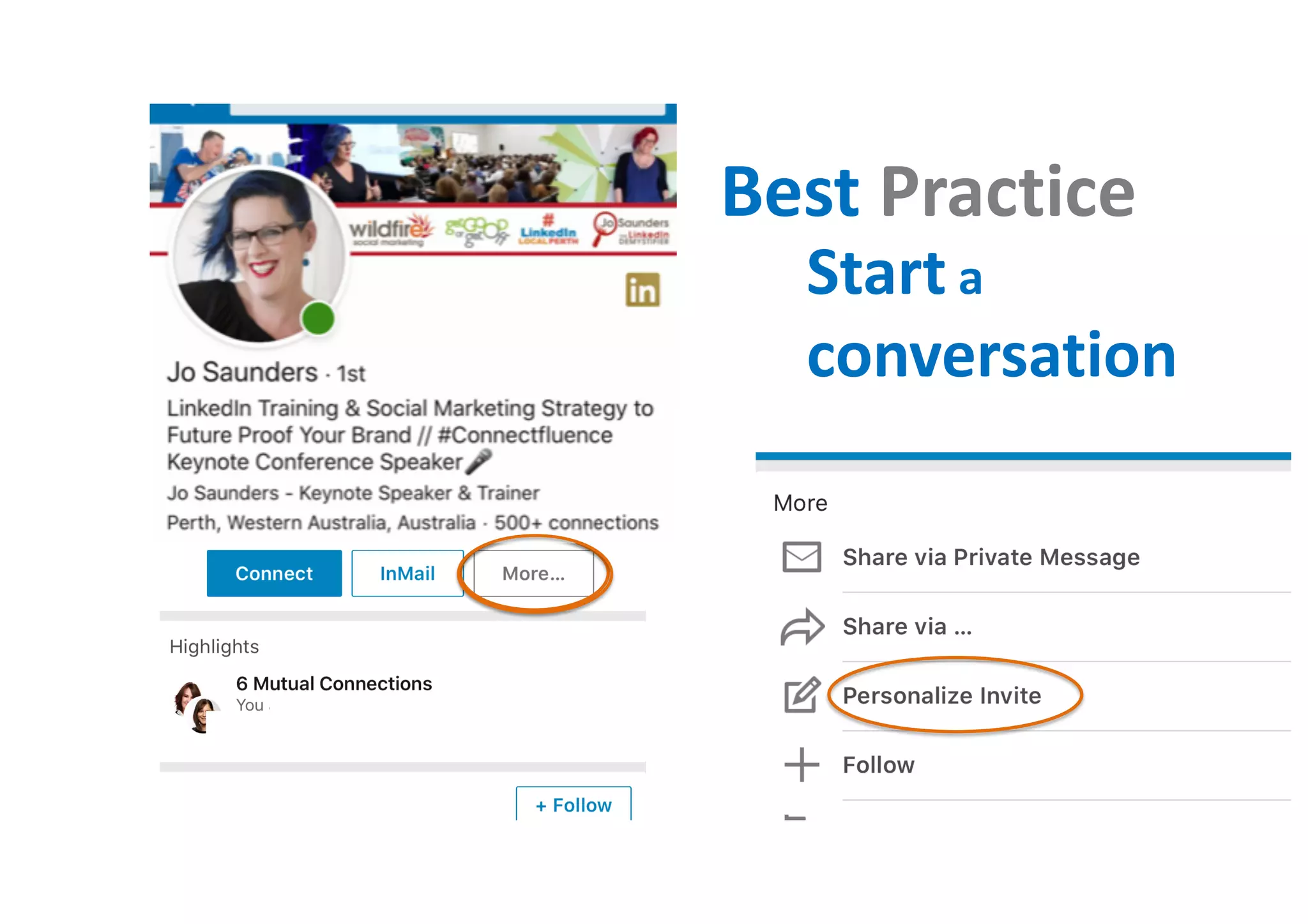 Best PracticeX
Start a
conversation
Best Practice
 