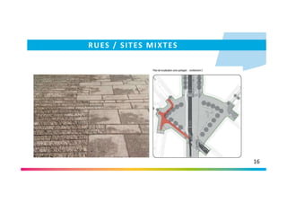 RUES / SITES MIXTES
16
 