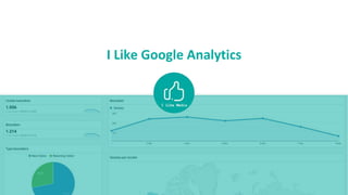 I Like Google Analytics
 