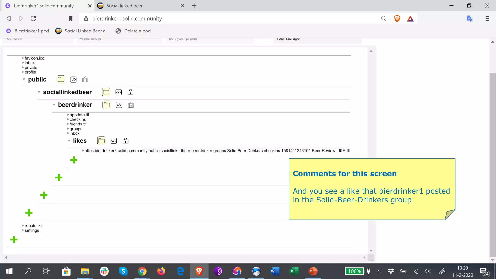 Comments for this screen
And you see a like that bierdrinker1 posted
in the Solid-Beer-Drinkers group
 