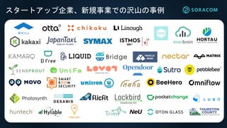 スタートアップ企業、新規事業での沢山の事例
 