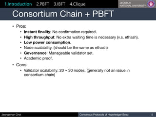Consensus Protocols of Hyperledger Besu: IBFT2.0 & Clique | PDF