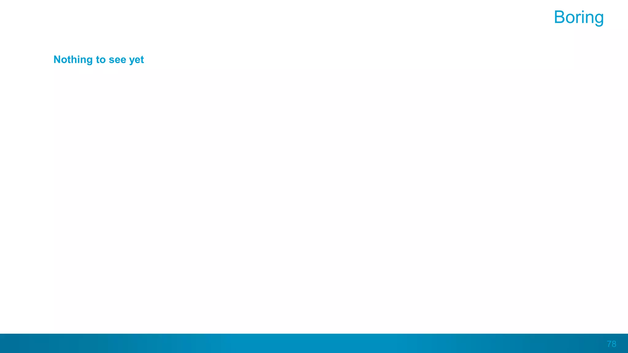 78
Nothing to see yet
Boring
 