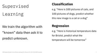 Intro to Machine Learning and AI | PPT