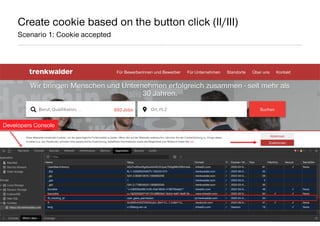 AllFacebook Advance ∙ Power FB Pixel with Google Tag Manager ∙ Rahul Agarwal
Create cookie based on the button click (II/I...