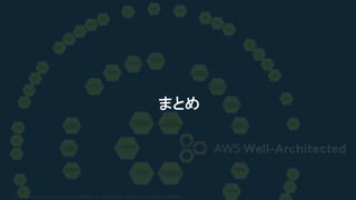 © 2020, Amazon Web Services, Inc. or its Affiliates. All rights reserved. Amazon Confidential and Trademark
まとめ
 