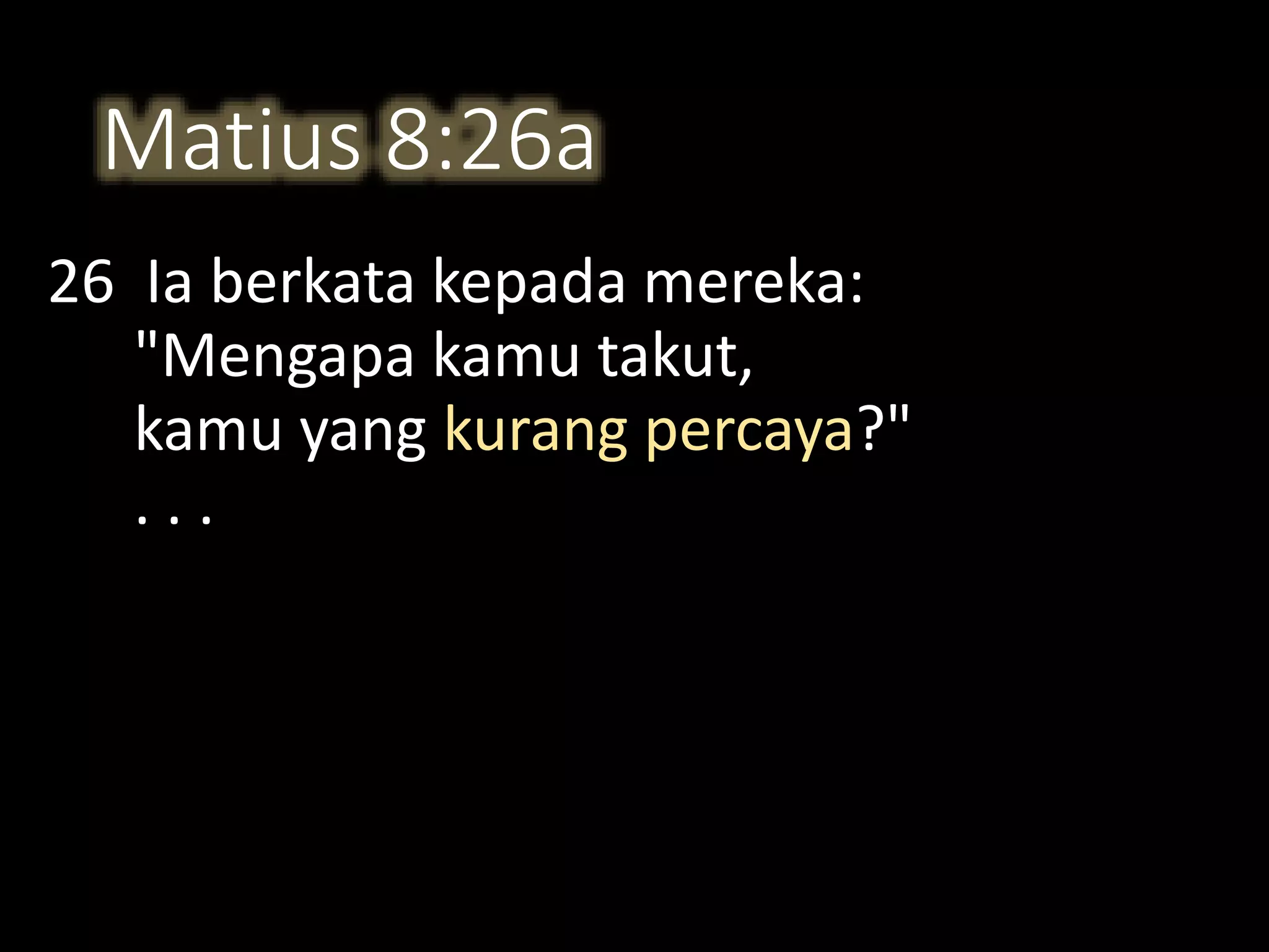 2020 03 06 yesus meredakan angin ribut | PPTX