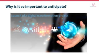 Why is it so important to anticipate?
Launch of a digital transformation project
 