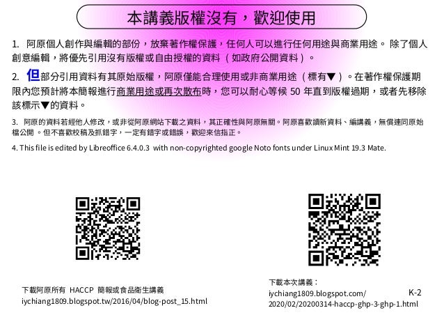 0314 K Haccp Workshorp Basic 0314 K Haccp Workshorp Basic