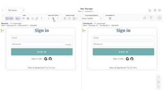 Automating visual software testing
 