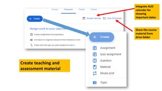 Step by Step Guide for using Google Classroom for teaching online | PDF