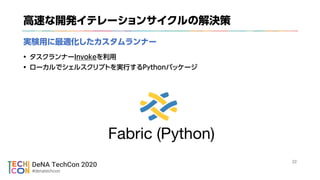 DeNA TechCon 2020
#denatechcon


 