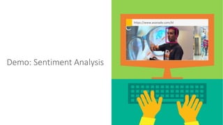 Demo: Sentiment Analysis
MakeMagicHappen();
https://www.avanade.com/AI
 