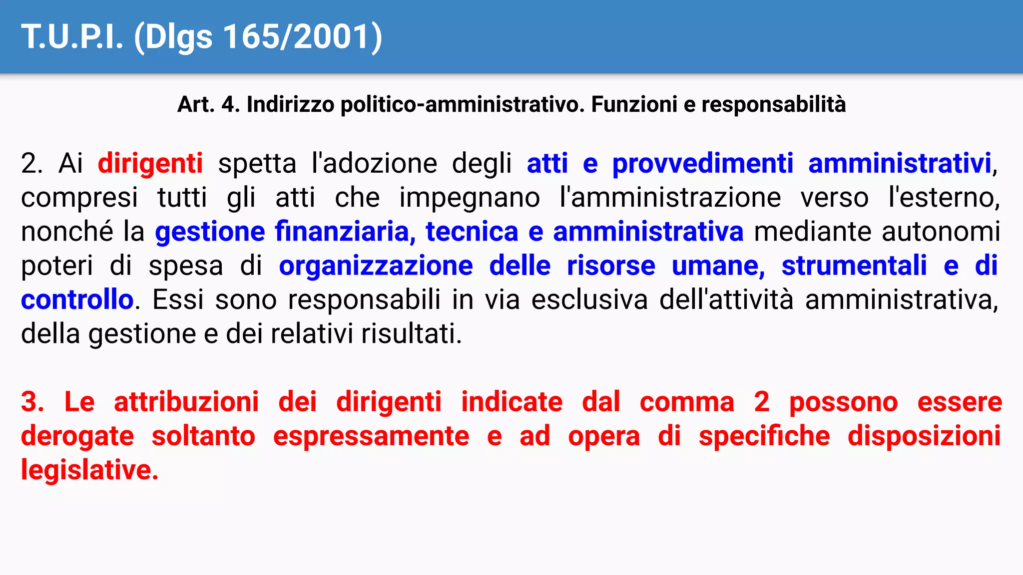 art 53 d lgs 165 del 2001 aggiornato 2024