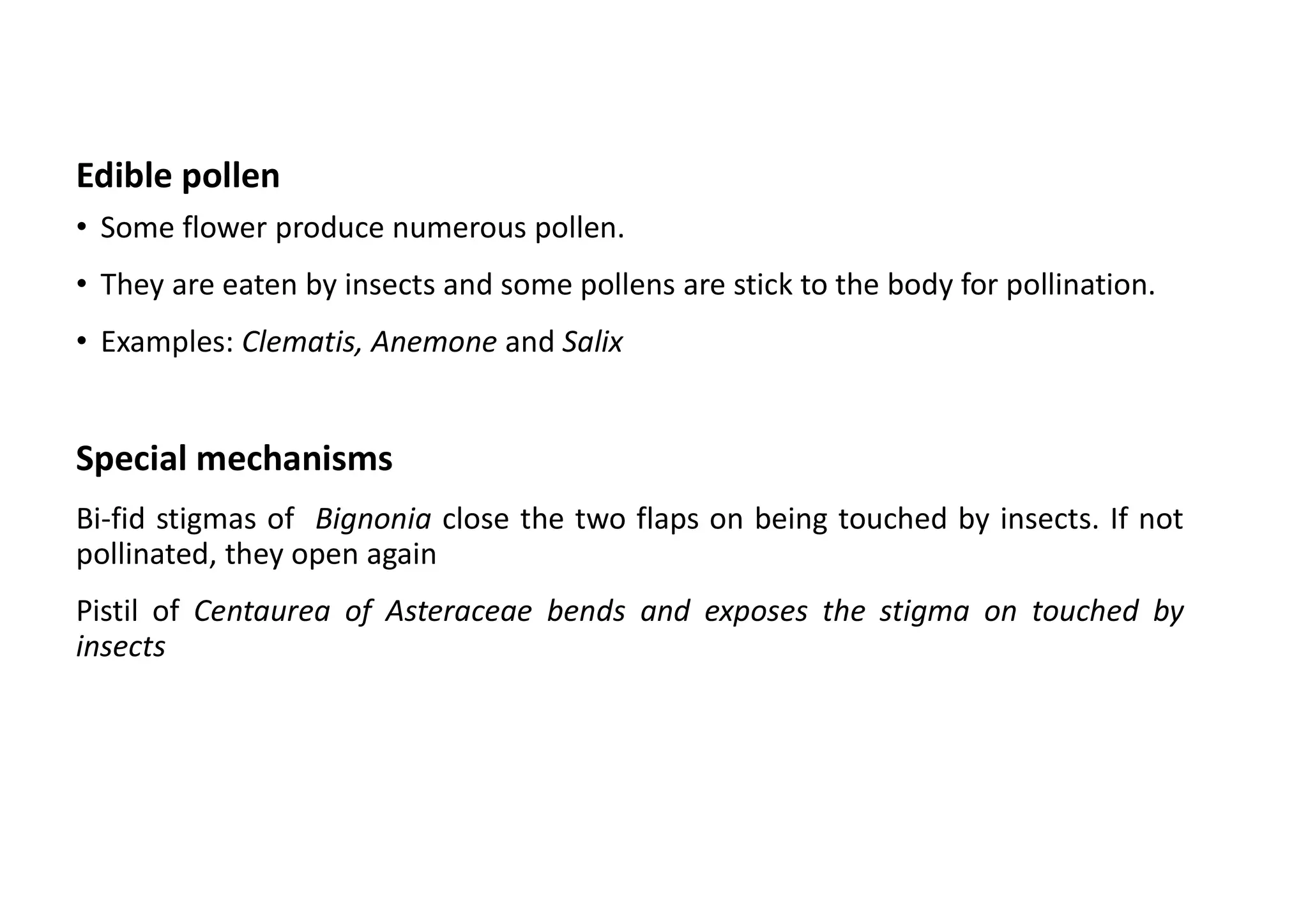Pollination visual data 7