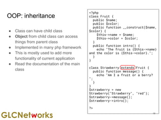 PHPID online Learning #6 Migration from procedural to OOP | PPT