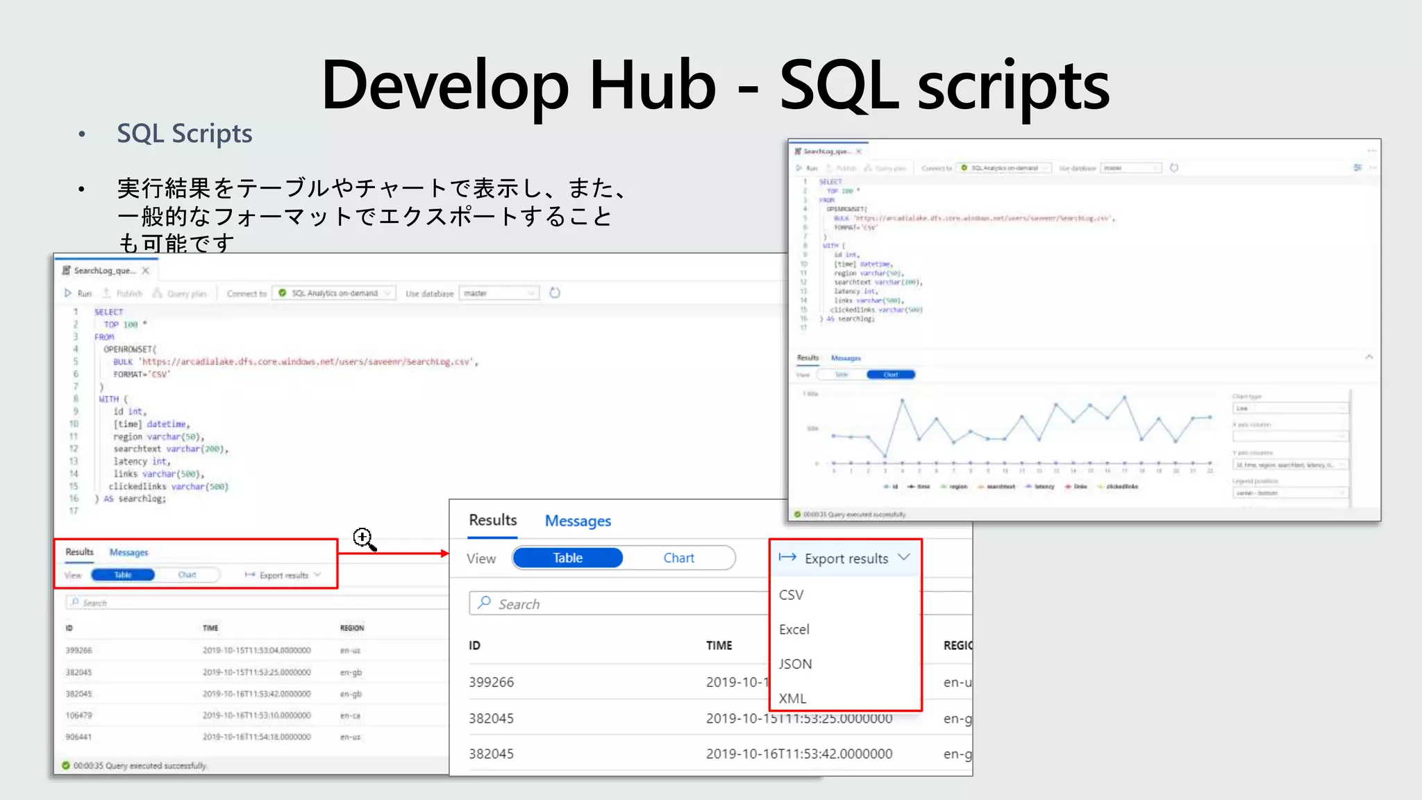 • SQL Scripts
 