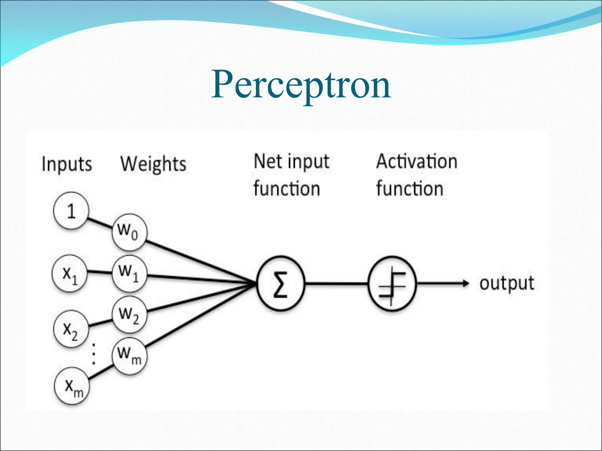 Perceptron
 