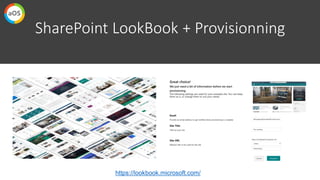 SharePoint LookBook + Provisionning
https://lookbook.microsoft.com/
 