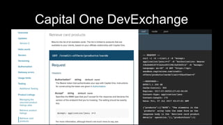 Capital One DevExchange
 