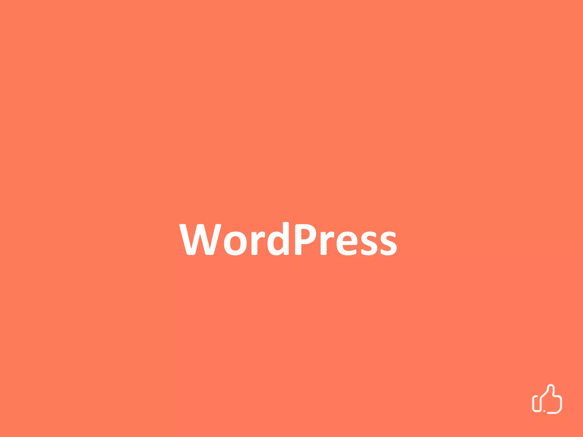 WordPress
 