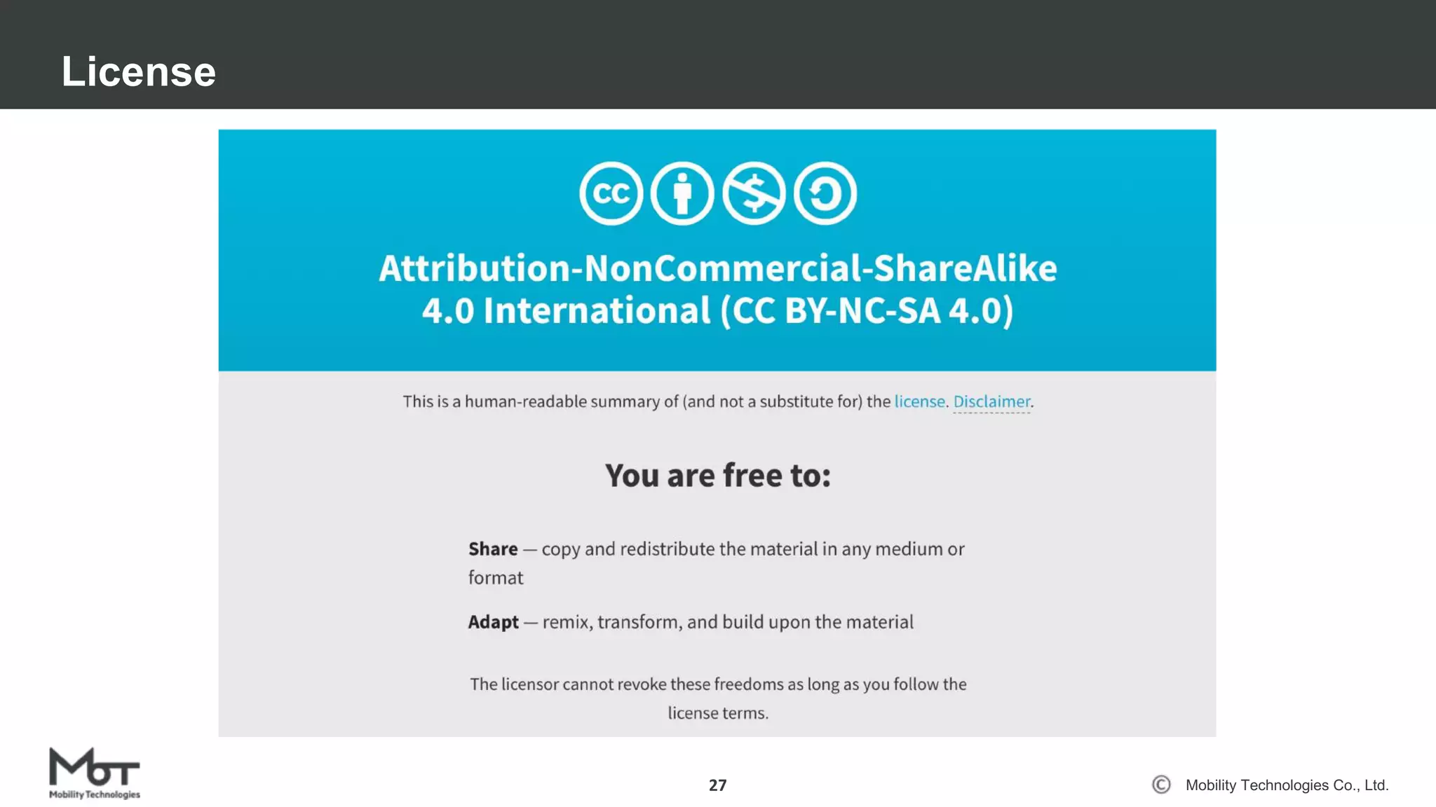 Mobility Technologies Co., Ltd.
License
27
 