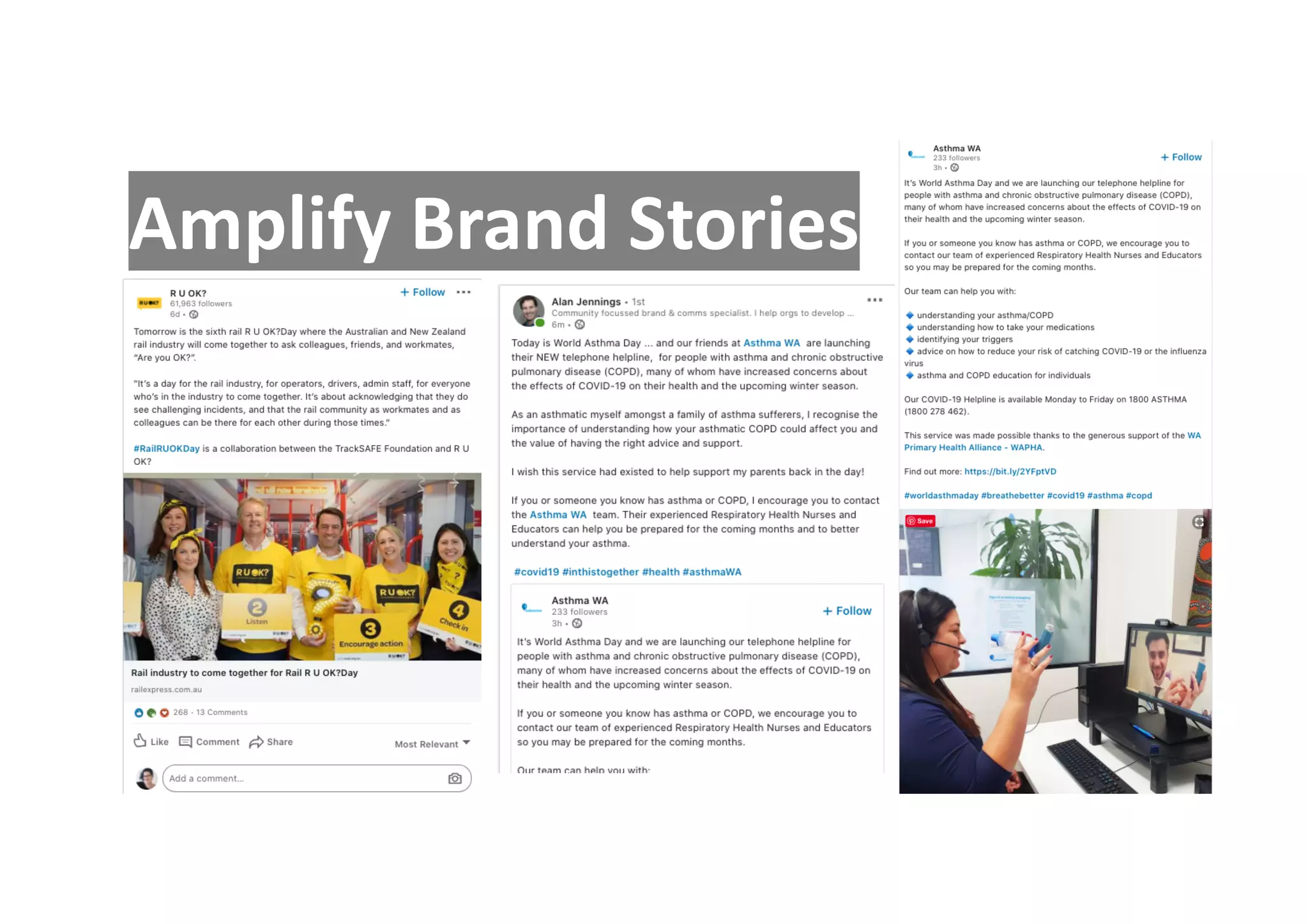 Amplify Brand Stories
 
