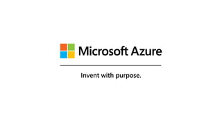 Invent with purpose.
 