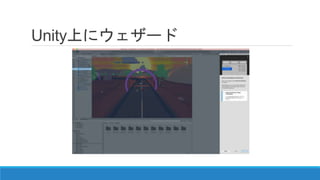 Unity上にウェザード
 