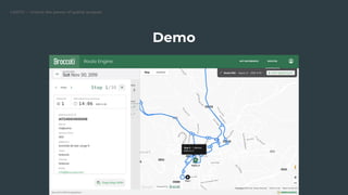 CARTO — Unlock the power of spatial analysis
Demo
 
