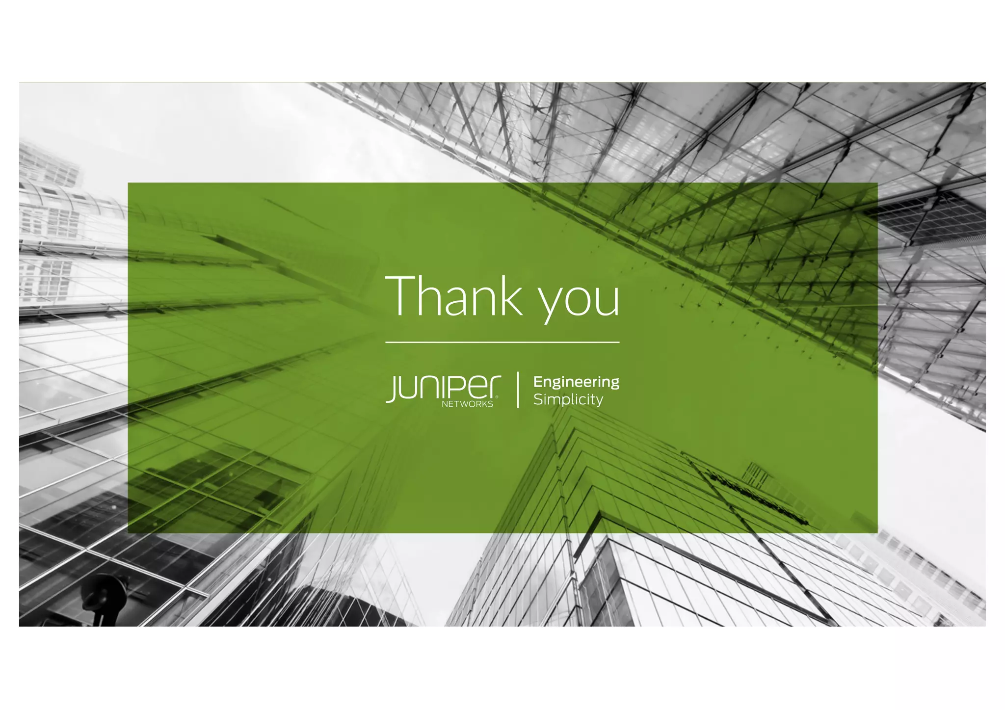 © 2020 Juniper Networks 32
Thank you
 