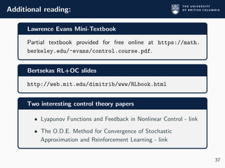 Optimal control : Introduction and Overview | PDF