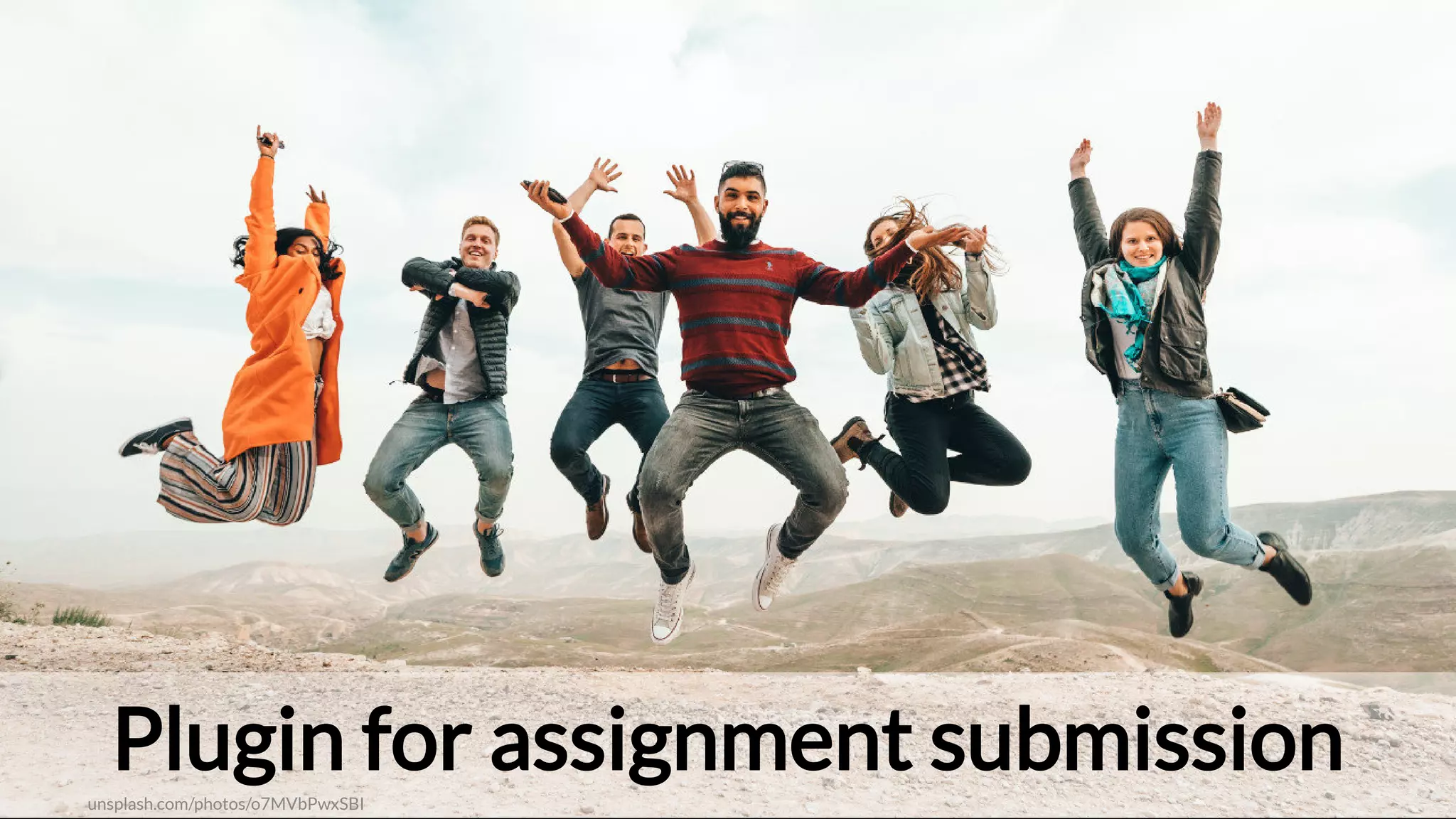 Plugin for assignment submissionunsplash.com/photos/o7MVbPwxSBI