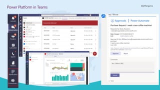 @jeffangama
Power Platform in Teams
 