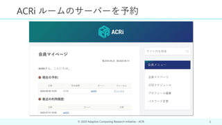 20200806 4 acri room how_to_use demo | PDF