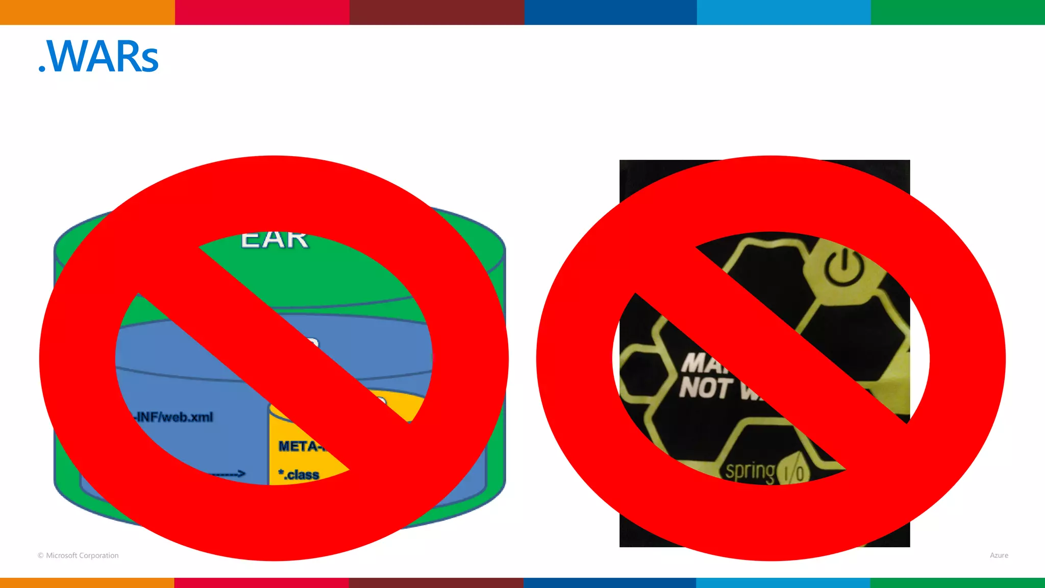 © Microsoft Corporation
.WARs
 