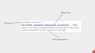 Méta-Titre
Fil d’ariane
Méta-description
 