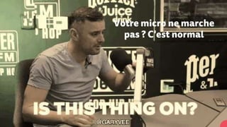 Votre micro ne marche
pas ? C'est normal
 