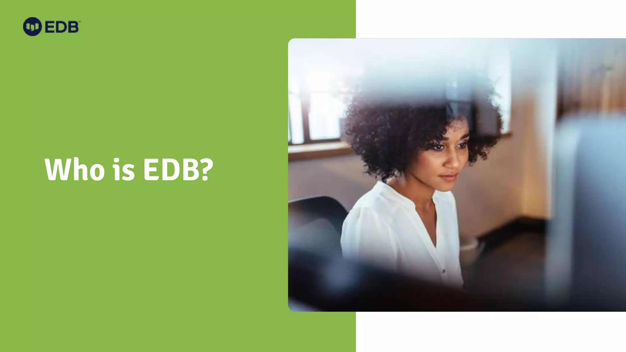 Who is EDB? 