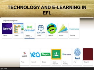 Information and communication technologies in ELT | PPTX