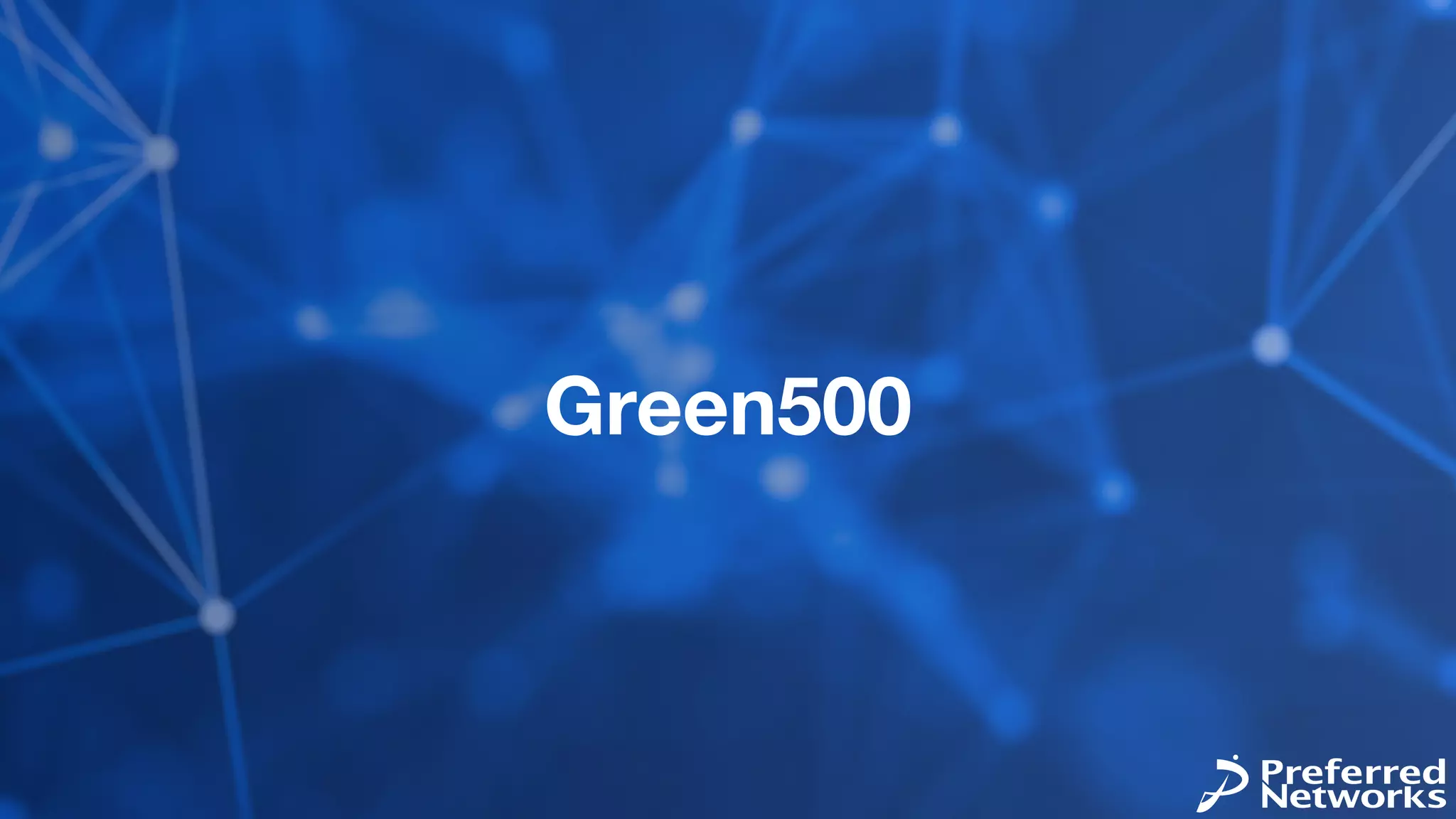 Green500
 