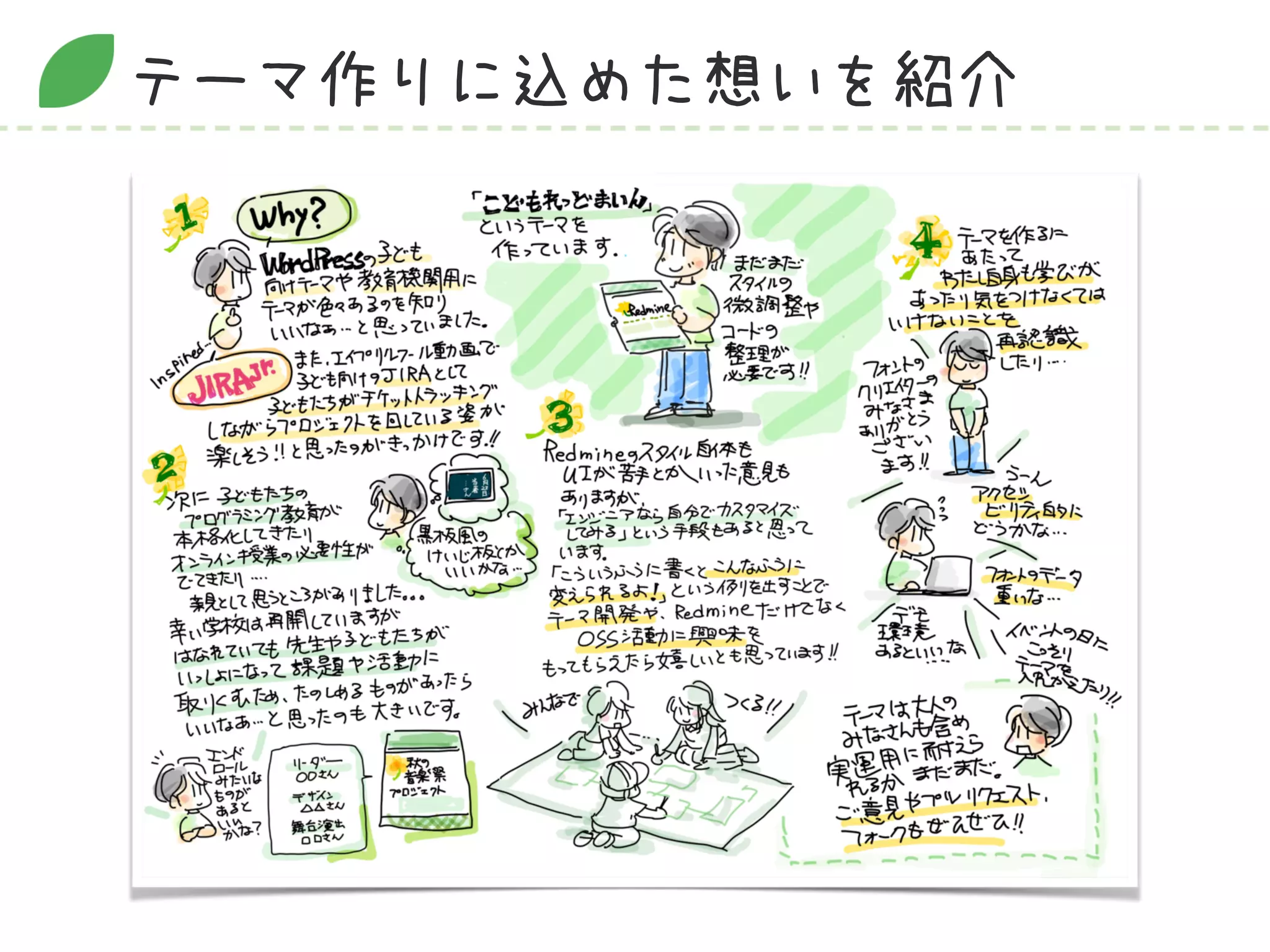 テーマ作りに込めた想いを紹介
 