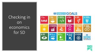 Why study economics for Sustainable Development? A question of growth ...