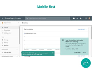 Mobile first
 