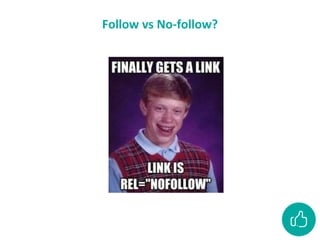 Follow vs No-follow?
 